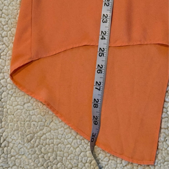 Mossimo Peach Tank Top Split Back Size Medium - Picture 15 of 15